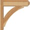 Ekena Millwork Thorton Rough Sawn Craftsman Outlooker, Western Red Cedar, 6"W x 20"D x 20"H OUT06X20X20THR04RWR - alternate 4